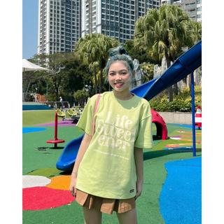 Áo thun tay ngắn form rộng in hình the ciu - life tee
