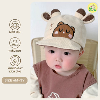 Mũ Lưỡi Trai Cho Bé Nón Cho Bé Gái Bé Trai Hình Dáng Dễ Thương Bé Nhà Thị M07