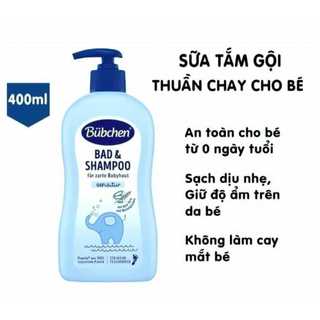 Sữa tắm gội Bubchen dành cho bé sơ sinh Đức 400ml