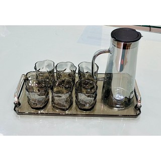 Bộ bình cốc thuỷ tinh cao cấp