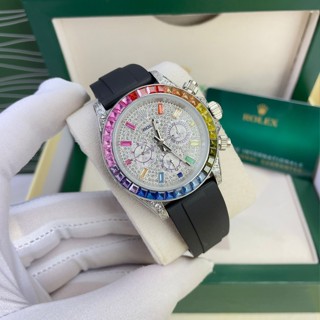 Đồng hồ nam Rolex Oyster Perpetual Cosmograph Daytona Rainbow 41mm máy cơ Miyota Nhật bảo hành 2 năm