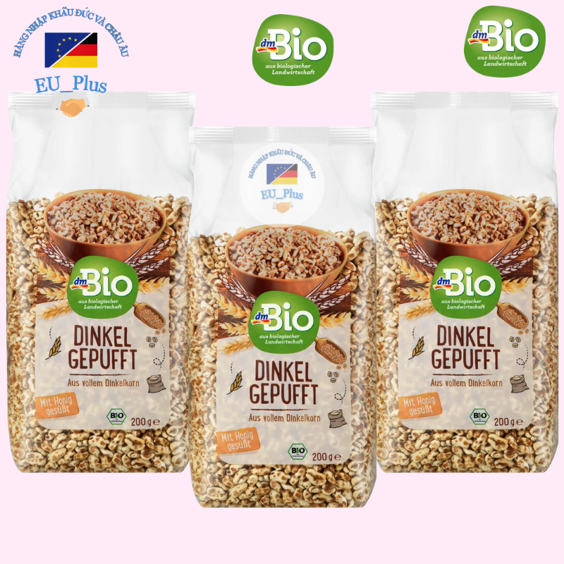 Bỏng lúa mì hữu cơ Dmbio 200g (Đức) - 4058172307324 - Hạn 29.01.2025