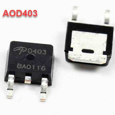 MOSFET AOD403 D403 TO-252 30V 70A. FET kênh P