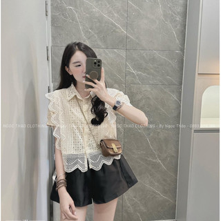 Áo sơ mi thô cổ đức 8822 Ulzzang style 🌸 Hàng Quảng Châu