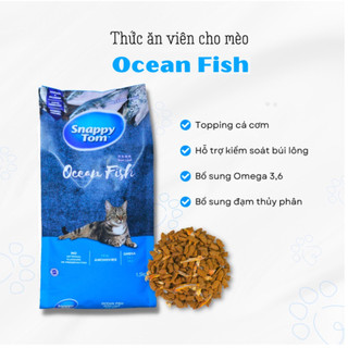 [Túi 1.5kg] -Thức Ăn dạng hạt cho Mèo Snappy Tom-Thái Lan