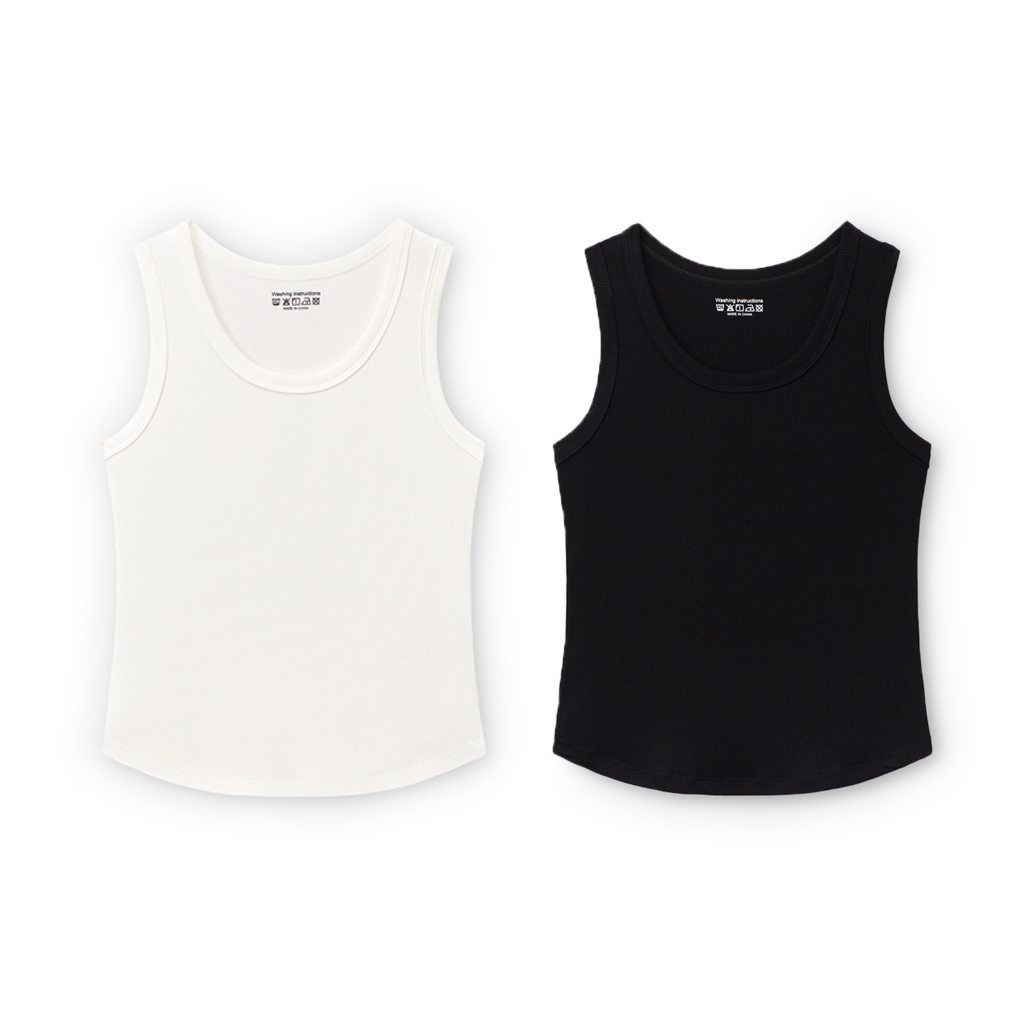 Áo croptop nữ cổ sâu Halter top Meemdy sát nách ba lỗ kiểu ôm body tank top vải cotton co giãn tốt