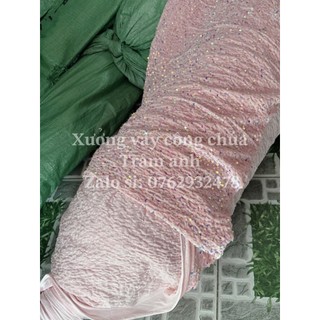 Váy Công Chúa 𝐇𝐨𝐚 𝐇𝐨̂̀𝐧𝐠 𝐁𝐥𝐢𝐧𝐠 𝐁𝐥𝐢𝐧𝐠  Cao Cấp 𝐂𝐡𝐨 𝐁𝐞́