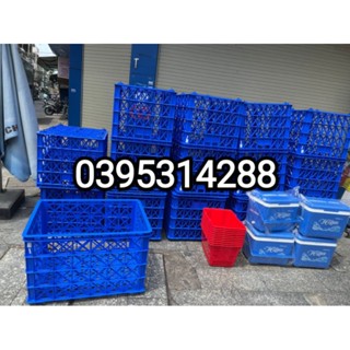 Sóng nhựa 8 bánh xe Hiệp Thành và Long Thành (85×60×53 cm)