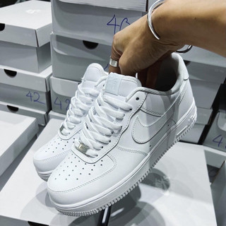 Giày Air Force 1 Low White | AF1 Trằng Cổ Thấp - BẢN CAO CẤP