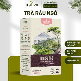 Trà Râu Ngô Giúp Lợi Tiểu Lợi Mật Tốt Cho Gan Thận | Hộp 30 Túi Lọc x 3 TEABOX