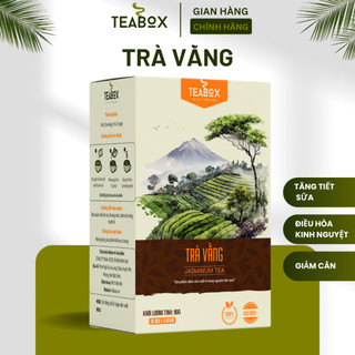  Trà Vằng Lợi Sữa Giảm Cân Thanh Nhiệt | Hộp 30 Túi Lọc x 3g TEABOX 