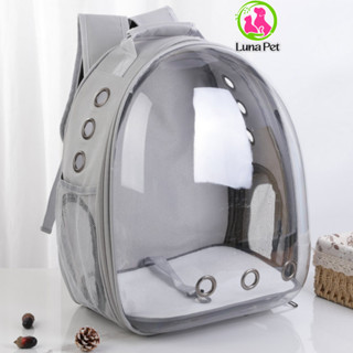 Balo phi hành gia vận chuyển thú cưng LunaPet BL01 - Balo trong suốt vận đựng chó mèo kèm lót