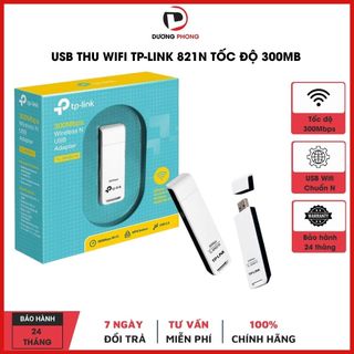 USB thu Wifi TP- LINK TL-WN 821N Chuẩn N tốc độ 300Mbps- BH chính hãng 24 tháng