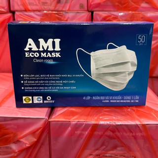 Hộp 50 chiếc Khẩu trang IMask người lớn,kháng khuẩn,dùng 1 lần