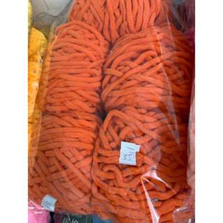[100g]Len nhung đũa len đan móc sợi to