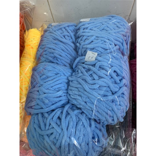 [100g]Len nhung đũa len đan móc sợi to