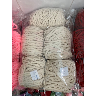 [100g]Len nhung đũa len đan móc sợi to