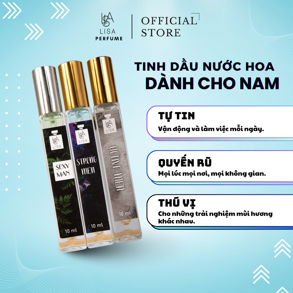 NƯỚC HOA NAM (BEST SELLER) 3 CHAI NAM 79K.LƯU HƯƠNG 6-8H. ĐẶC BIỆT MUA 2 COMBO TẶNG THÊM 2 CHAI NƯỚC HOA NỮ 10ml.