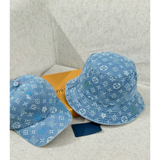 Mũ bucket, mũ lưỡi trai L.V mới về, chất vải bò, có 2màu