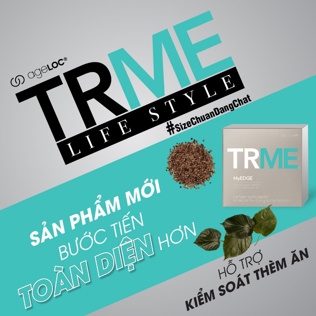 My Edge trong Trme Nuskin size chuẩn dáng chất (30 gói/1h date 2026)