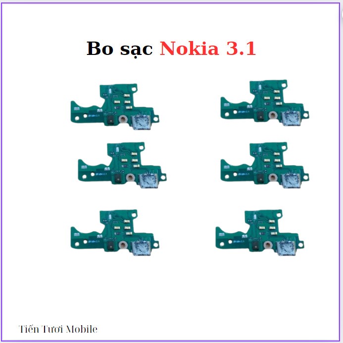 Bo Chân Sạc Nokia 3.1,thay thế