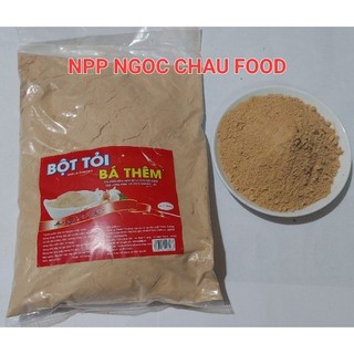 Bột tỏi nguyên chất 100%, gia vị ướp các món, giá tốt gói 500gr