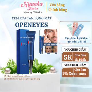  Kem xóa tan bọng mắt, thâm quầng Openeyes của Mỹ- Xoá Tan Bọng Mắt Cực Nhanh - 15g