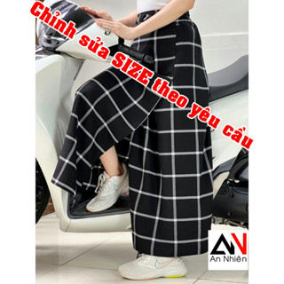 váy chống nắng xẻ tà cố định bằng miếng dán kết hợp với nút bấm [được chọn mẫu] chân váy có nút bấm