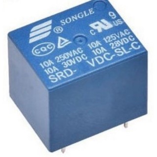 Relay 10A/5V-12V SRD (5 chân)