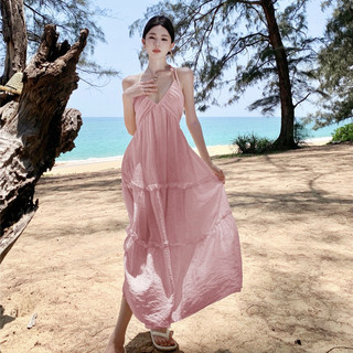 Đầm yếm maxi Scylla Dress