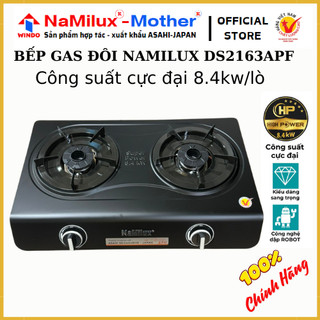 Bếp ga đôi cao cấp Namilux NA-2163APF|Bếp gas Namilux DS2163APF|Bếp công suất cao lửa lớn