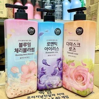 Sữa tắm dưỡng da hương nước hoa On The Body 900ml