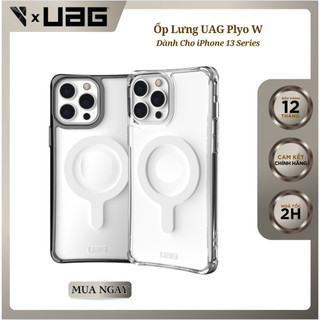Ốp lưng cho iphone 13/ 13 pro/ 13 pro max uag plyo w sạc từ tính bám dính bảo vệ chống rơi rớt xuyên suốt