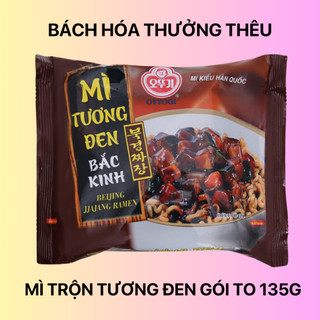 Mì trộn Ottogi tương đen Bắc Kinh gói 135g
