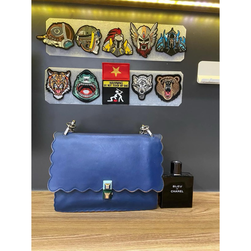 Túi si da thật hiệu Fen-Di