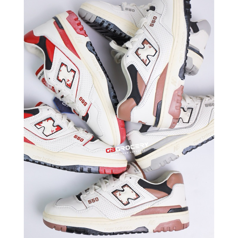 [ CHÍNH HÃNG 🔥 ] NEW BALANCE 550 VINTAGE - Ảnh thật shop chụp