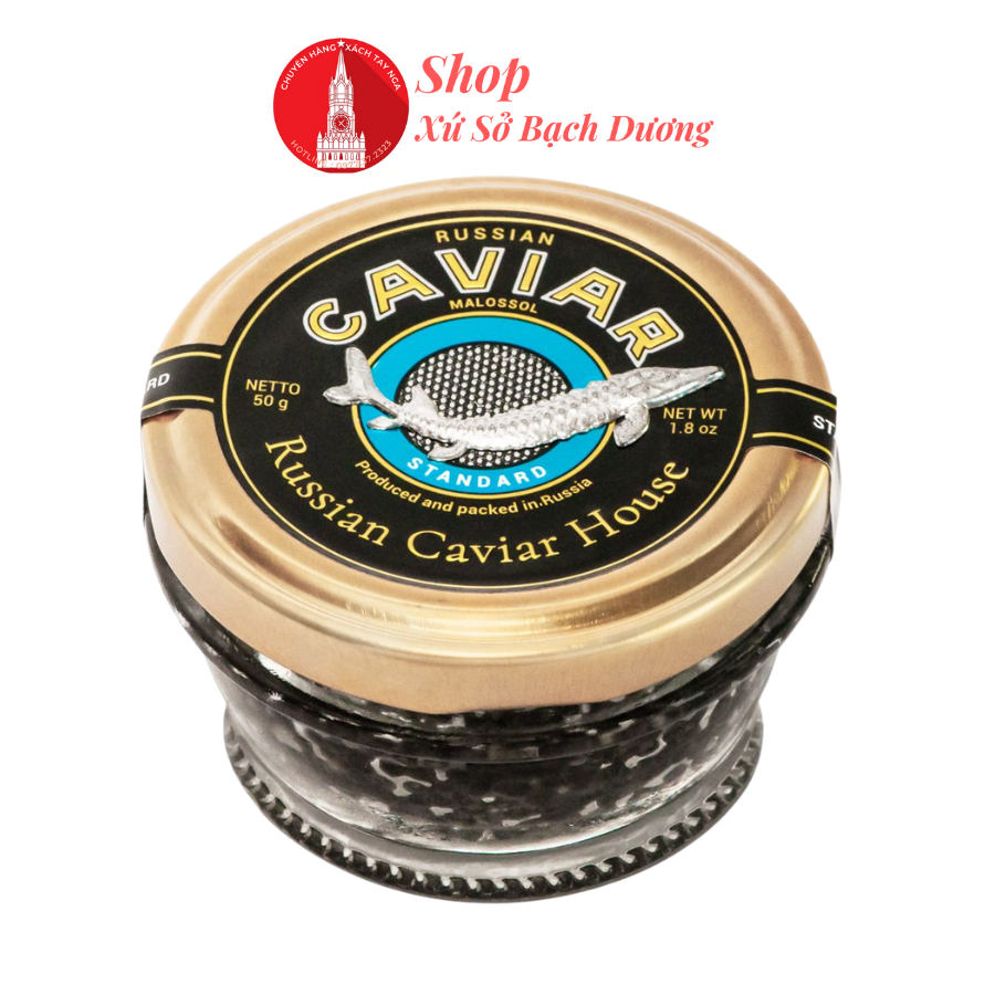 Trứng Cá Tầm Nga 50g, Russian Caviar House