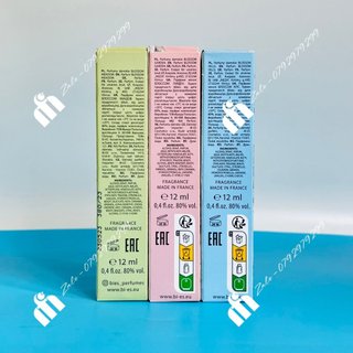 [ Đủ bill Pháp, Dạng Xịt] Nước Hoa Nữ Bi-Es 12ml