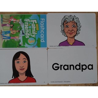 Flashcard family and friends 3 bản 2nd edition