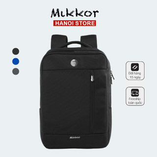 Balo laptop 15.6 inch mikkor the hopkins thời trang nam nữ hàn quốc chất liệu chống nước cao cấp
