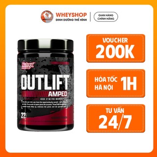 Bột uống hỗ trợ cải thiện hiệu suất tập Nutrex Outlift Amped - WHEYSHOP VN