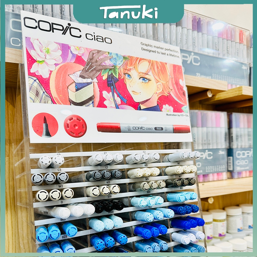 [TANUKI ART] Copic marker Ciao (Cây Lẻ) Bảng 2