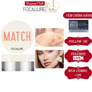 Phấn phủ lì focallure dạng bột kiểm soát dầu lâu trôi 15g fa-154