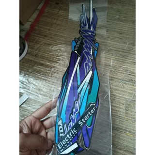 Bộ tem Wave thái 100 đời 97 màu xanh nhớt cao cấp