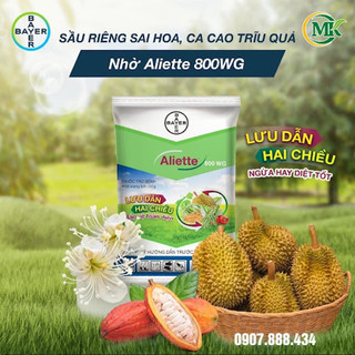 Thuốc trừ nấm aliette 800wg-đặc trị bệnh cho các loại cây trồng gói 100g