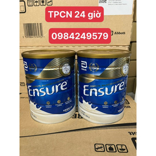 Combo 2 lon sữa bột ensure úc 850g hương vani