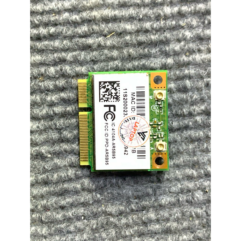 Card Wifi cho laptop Lenovo G470, B470, B480, V470 V480 Model ATH-AR5B95 hàng zin tháo máy