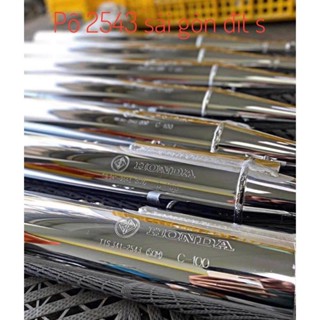 Pô 2543 đít S móc và êm gắn cho DREAM - WAVE 50cc/100cc/110cc (chế cổ theo yêu cầu)