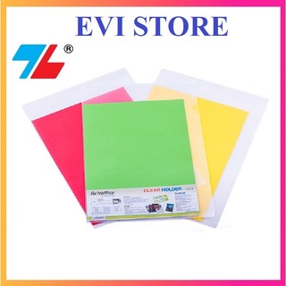 bìa lá A4 Flexoffice FO-CH01 / CH02 / CH03 - Bìa kẹp tài liệu Thiên Long hở cạnh