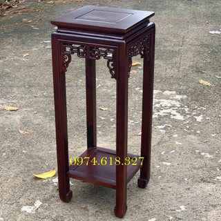 Đôn vuông chiện bày đồ gỗ lim kích thước mặt 30,35,40cm